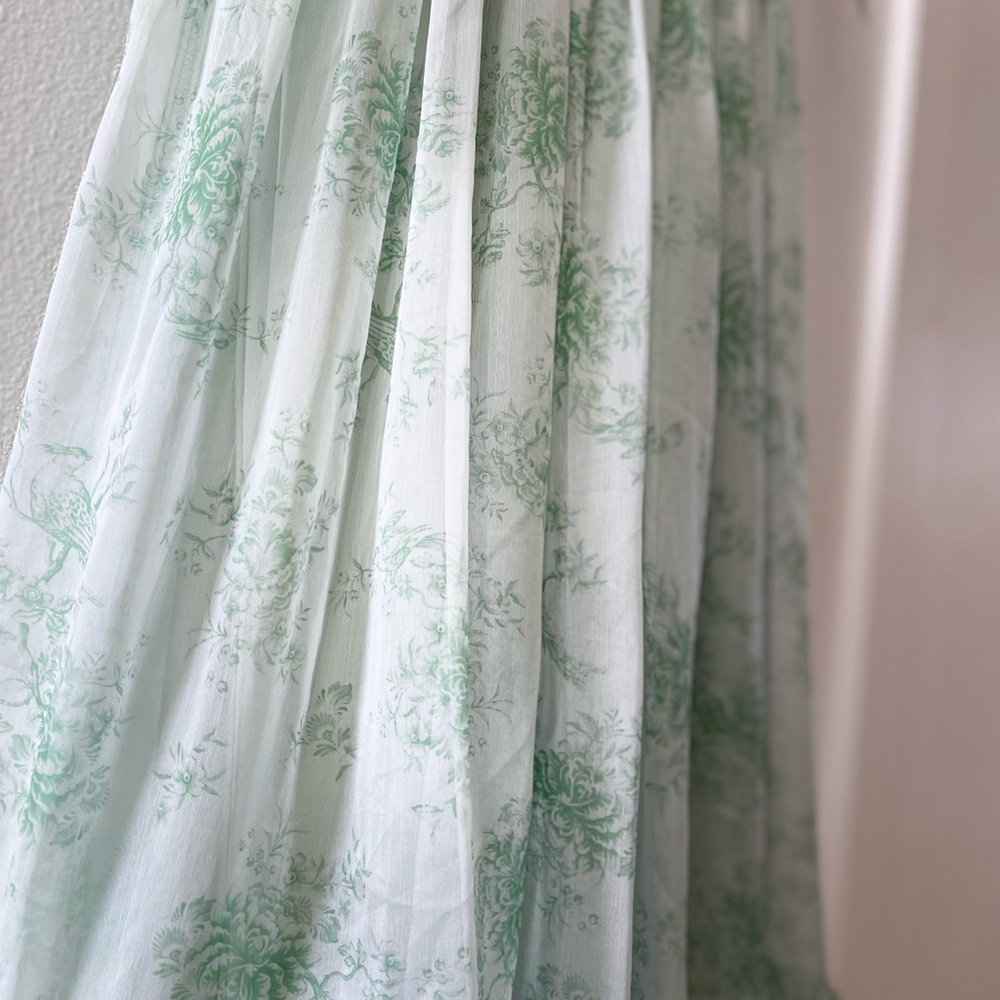 MABLE Light Green Floral Maxi Dress - Picture 9 of 11